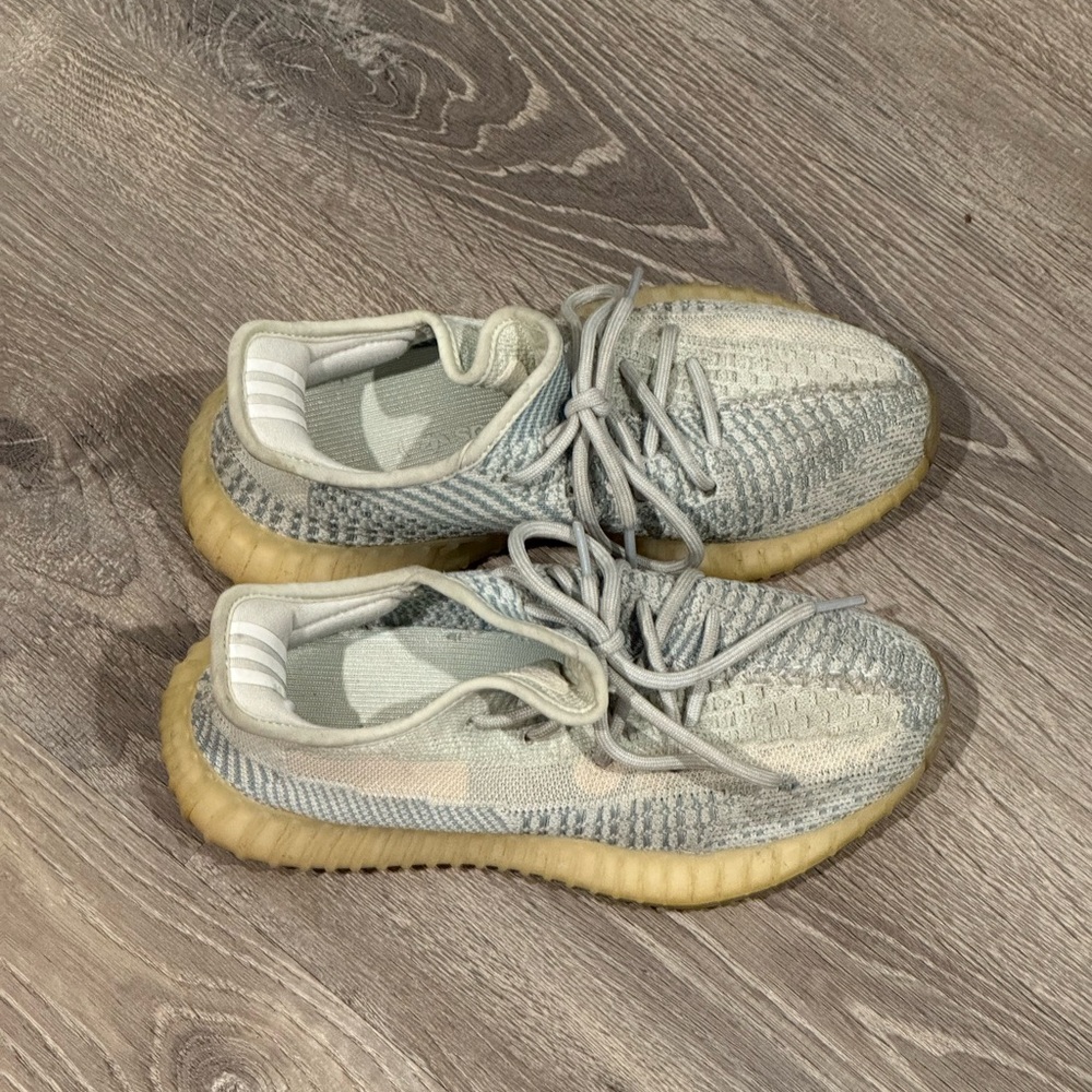adidas Gray and Cream Sneakers